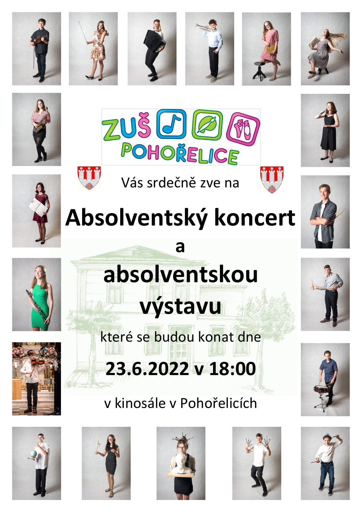 Absolventský koncert 23. 6. 2022